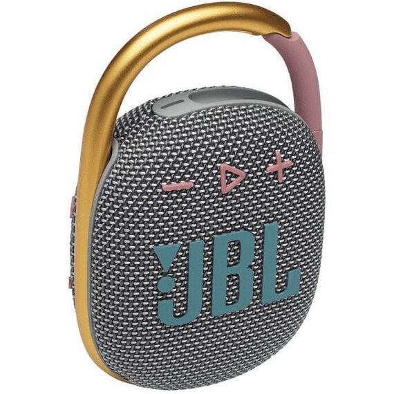 Портативная колонка JBL Clip 4 Gray, Цвет: Gray