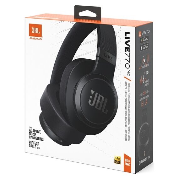 Наушники JBL Live 770NC Black, Цвет: Black, изображение 10