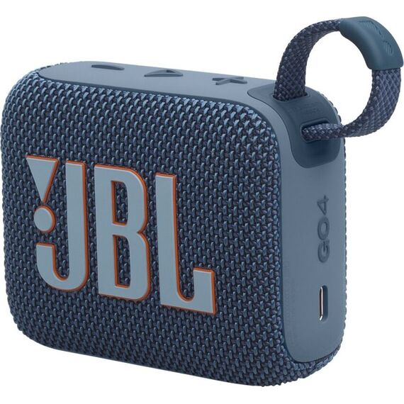 Портативная колонка JBL Go 4 Blue, Цвет: Blue, изображение 6
