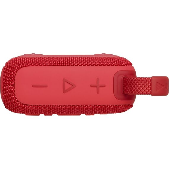 Портативная колонка JBL Go 4 Red, Цвет: Red, изображение 9