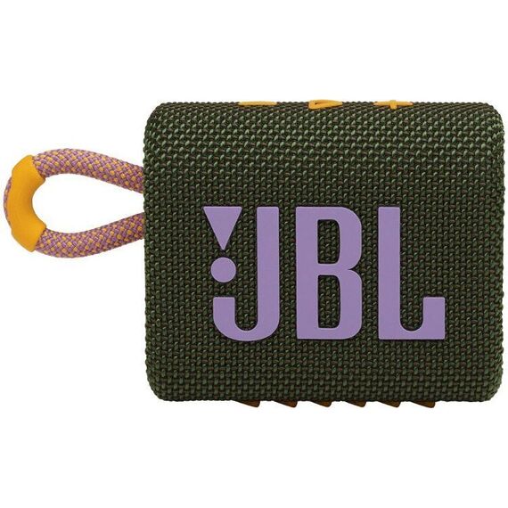 Портативная колонка JBL Go 3, Цвет: Green, изображение 2