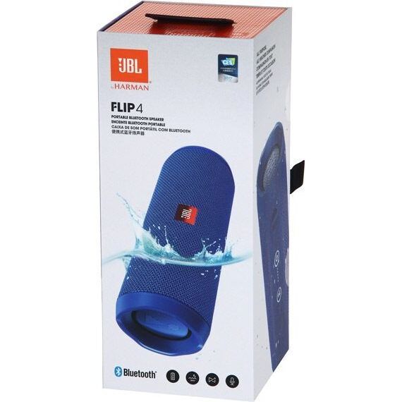 Портативная колонка JBL FLIP 4 Blue, Цвет: Blue, изображение 5