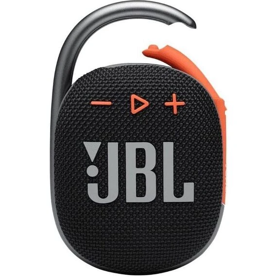 Портативная колонка JBL Clip 4 Black Orange, Цвет: Black Orange, изображение 2