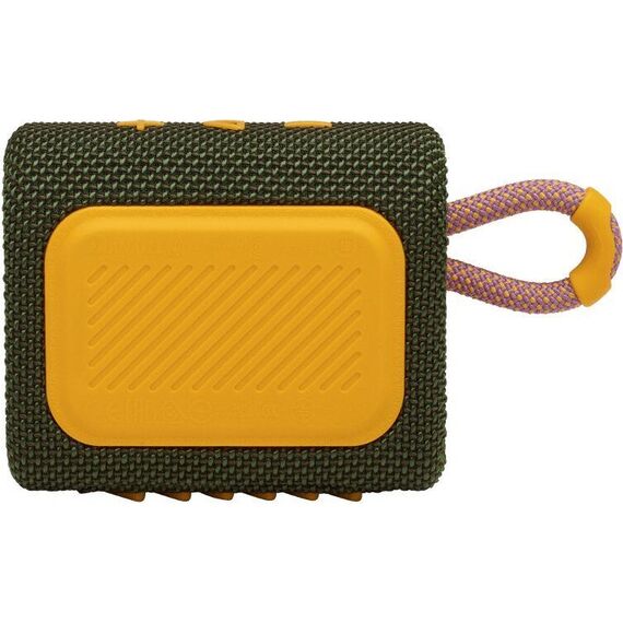 Портативная колонка JBL Go 3 Green, Цвет: Green, изображение 6