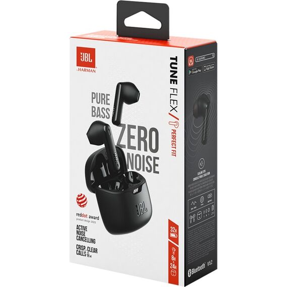 Наушники JBL Tune Flex Black, Цвет: Black, изображение 11