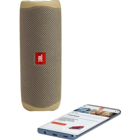Портативная колонка JBL Flip 5 Sand, Цвет: Sand, изображение 5