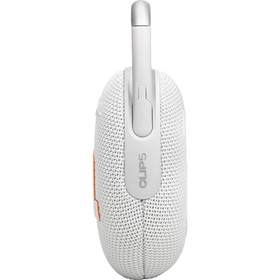 Портативная колонка JBL Clip 5, Цвет: White, изображение 5