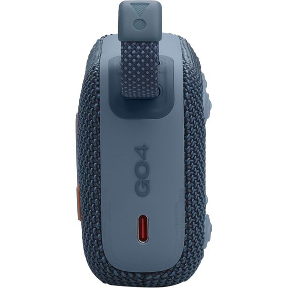 Портативная колонка JBL Go 4 Blue, Цвет: Blue, изображение 5