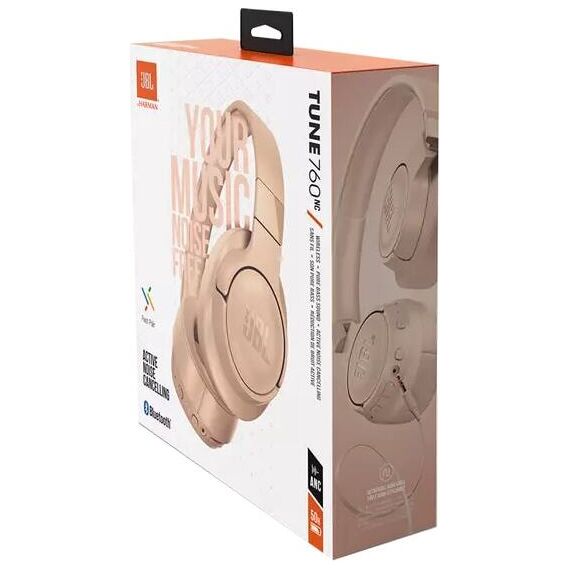 Наушники JBL Tune 760NC Blush, Цвет: Blush, изображение 8