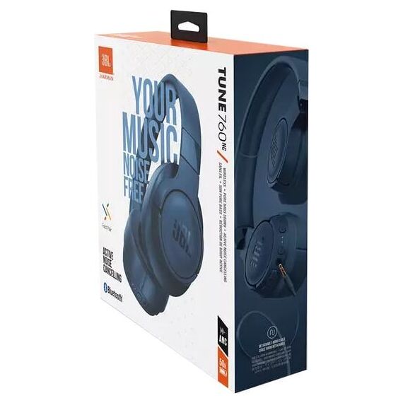 Наушники JBL Tune 760NC Blue, Цвет: Blue, изображение 8