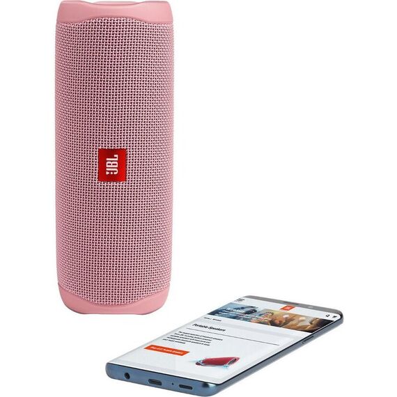 Портативная колонка JBL Flip 5 Pink, Цвет: Pink, изображение 5