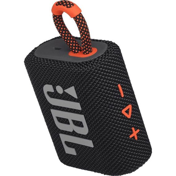 Портативная колонка JBL Go 3 Black Orange, Цвет: Black Orange, изображение 5