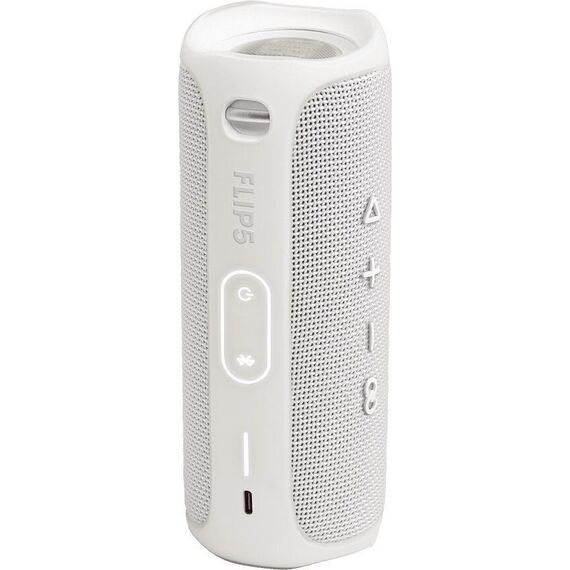Портативная колонка JBL Flip 5 White, Цвет: White, изображение 3