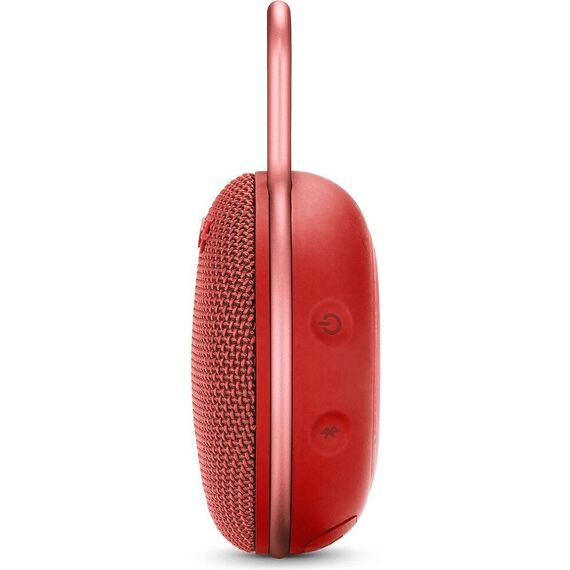 Портативная колонка JBL Clip 3 Red, Цвет: Red, изображение 3