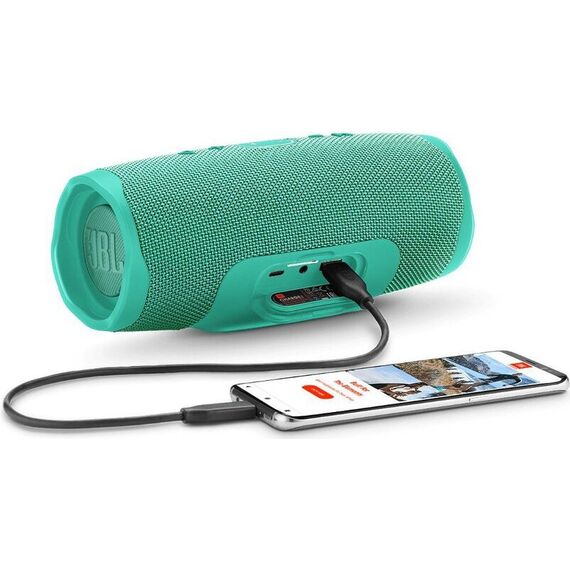 Портативная колонка JBL Charge 4 Teal, Цвет: Teal, изображение 6
