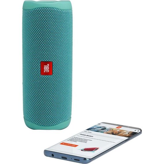 Портативная колонка JBL Flip 5 Teal, Цвет: Teal, изображение 5