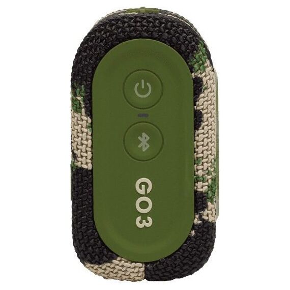 Портативная колонка JBL Go 3 Squad, Цвет: Squad, изображение 10