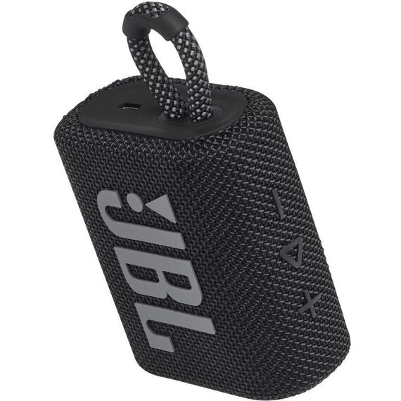 Портативная колонка JBL Go 3 Black, Цвет: Black, изображение 5