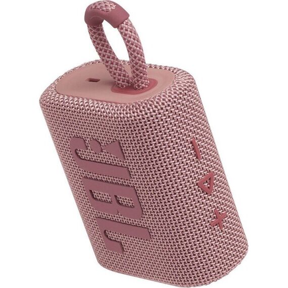 Портативная колонка JBL Go 3 Pink, Цвет: Pink, изображение 5