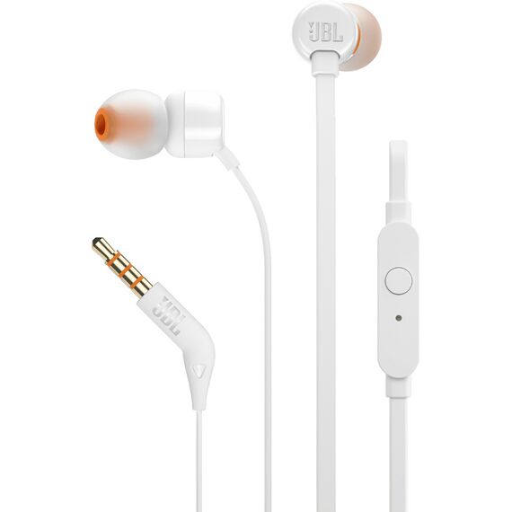 Наушники JBL T110 White, Цвет: White