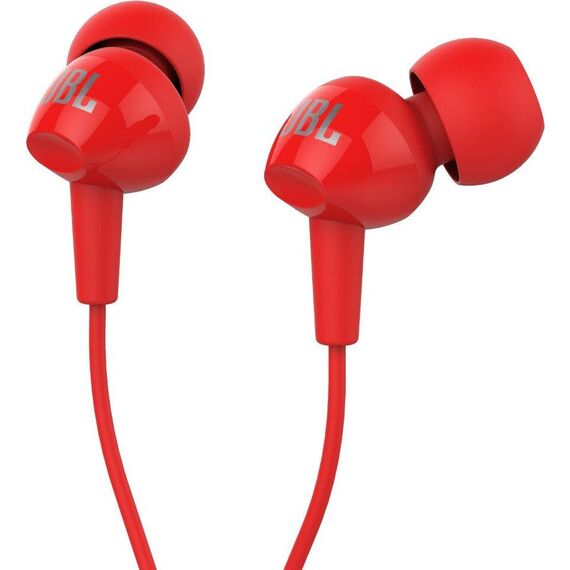 Наушники JBL C100SIU Red, Цвет: Red