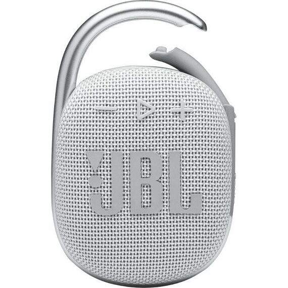 Портативная колонка JBL Clip 4 White, Цвет: White, изображение 2