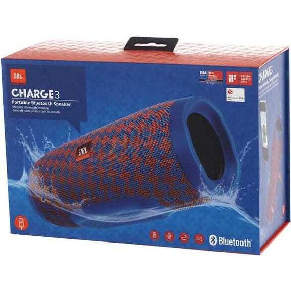 Портативная колонка JBL Charge 3 MALTA, Цвет: MALTA, изображение 7