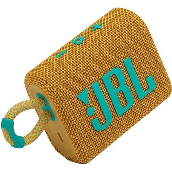 Портативная колонка JBL Go 3 Yellow, Цвет: Yellow, изображение 3