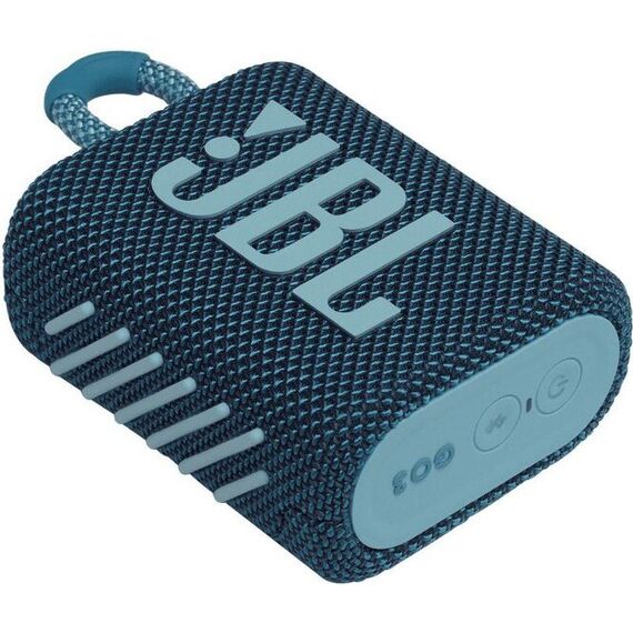 Портативная колонка JBL Go 3 Blue, Цвет: Blue, изображение 7