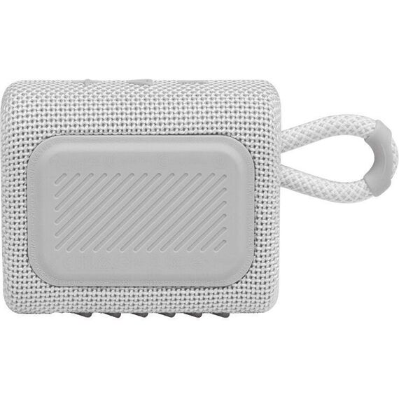 Портативная колонка JBL Go 3 White, Цвет: White, изображение 6