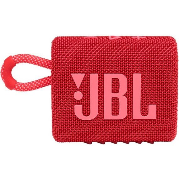 Портативная колонка JBL Go 3 Red, Цвет: Red, изображение 2