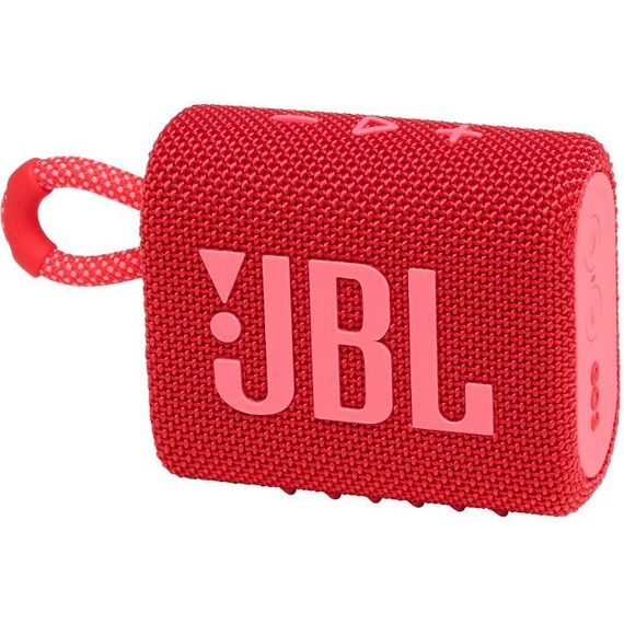 Портативная колонка JBL Go 3 Red, Цвет: Red