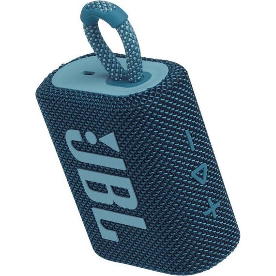 Портативная колонка JBL Go 3 Blue, Цвет: Blue, изображение 5