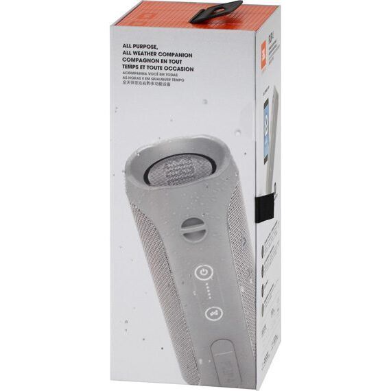 Портативная колонка JBL FLIP 4 Gray, Цвет: Gray, изображение 5