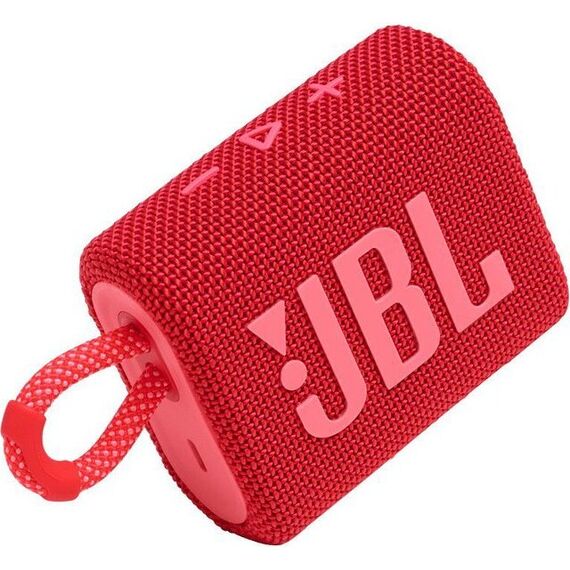 Портативная колонка JBL Go 3 Red, Цвет: Red, изображение 3