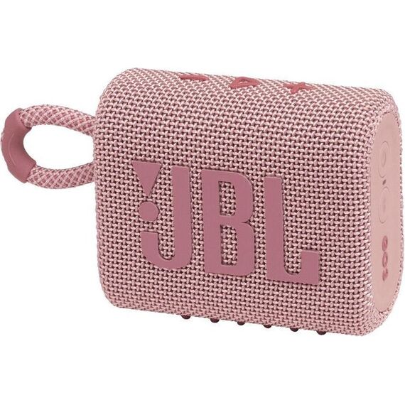 Портативная колонка JBL Go 3 Pink, Цвет: Pink