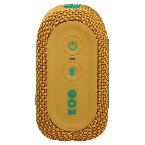 Портативная колонка JBL Go 3 Yellow, Цвет: Yellow, изображение 10
