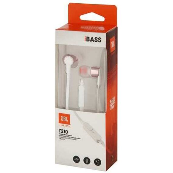 Наушники JBL TUNE210 Rose Gold, Цвет: Rose Gold, изображение 5