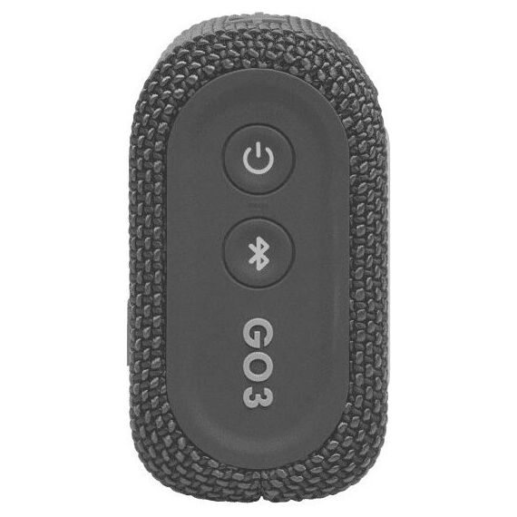 Портативная колонка JBL Go 3 Black, Цвет: Black, изображение 10