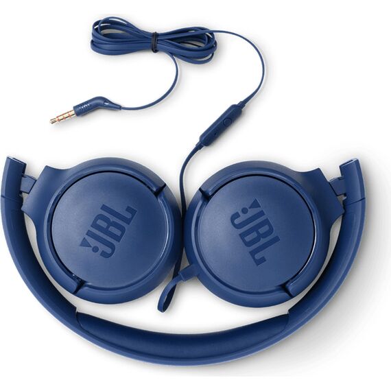 Наушники JBL Tune 500 Blue, Цвет: Blue, изображение 4