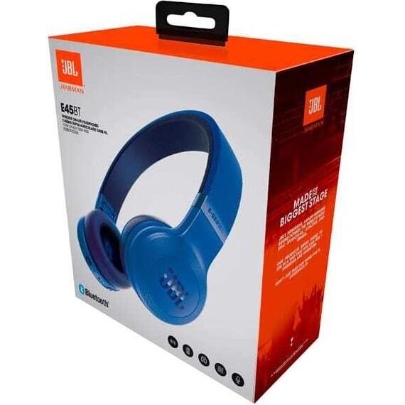 Наушники JBL E45BT Blue, Цвет: Blue, изображение 4
