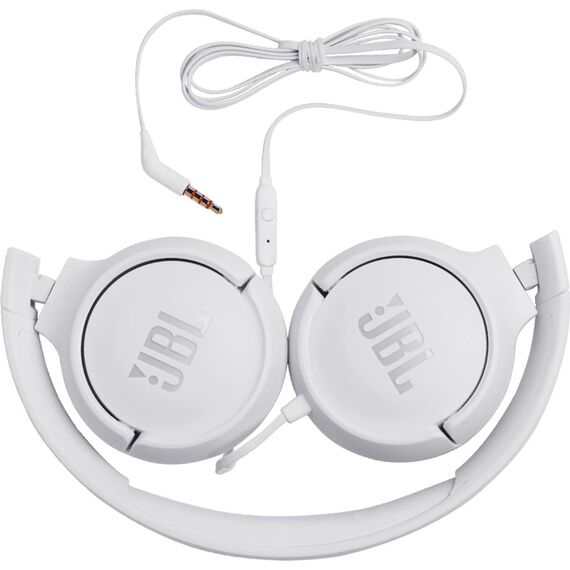 Наушники JBL Tune 500 White, Цвет: White, изображение 3
