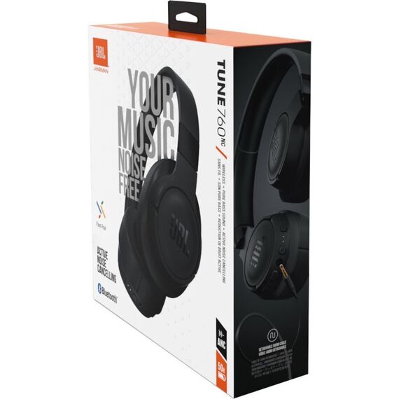Наушники JBL Tune 760NC Black, Цвет: Black, изображение 7