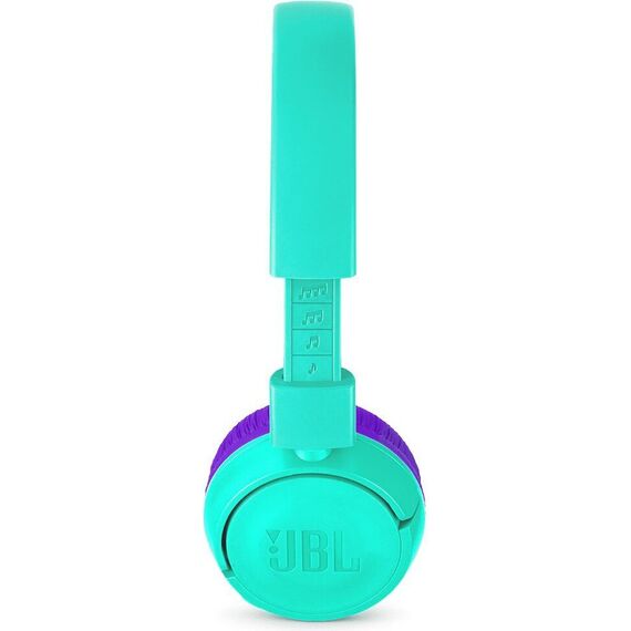 Наушники JBL JR300BT Kids Turquoise, Цвет: Turquoise, изображение 2