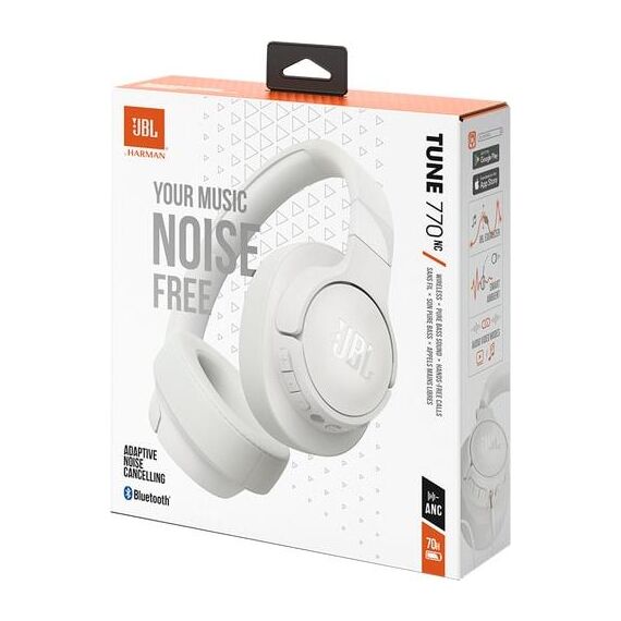Наушники JBL Tune 770NC White, Цвет: White, изображение 10