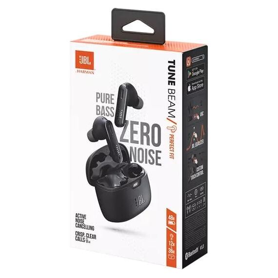 Наушники JBL Tune Beam Black, Цвет: Black, изображение 10