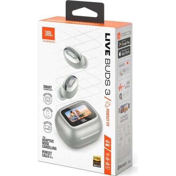 Наушники JBL Live Buds 3 SIlver, Цвет: Silver, изображение 9