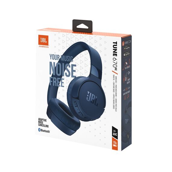 Наушники JBL Tune 670NC Blue, Цвет: Blue, изображение 10