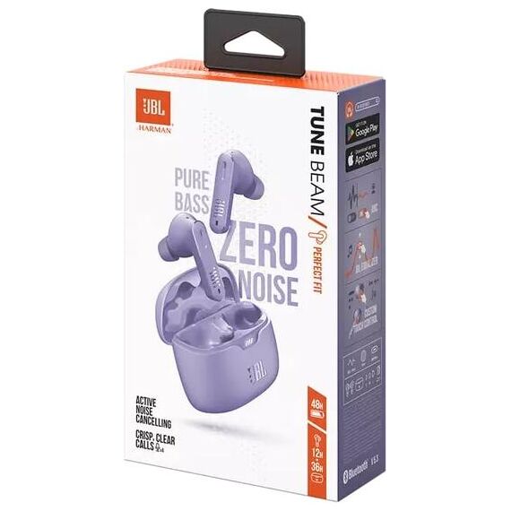Наушники JBL Tune Beam Purple, Цвет: Purple, изображение 10