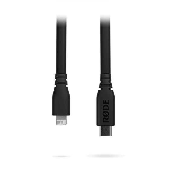 Кабель USB-C-Lightning длиной 1,5 м RØDE SC19 Black, изображение 2